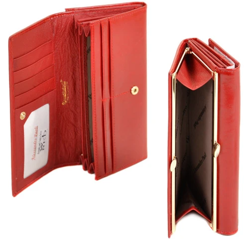 Женский кошелек Alessandro Paoli красный (29306 red): Страна производитель Китай