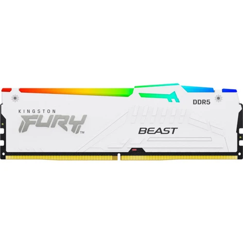 Kingston FURY 16 GB DDR5 6000 MHz Beast RGB White (KF560C30BWA-16) UA