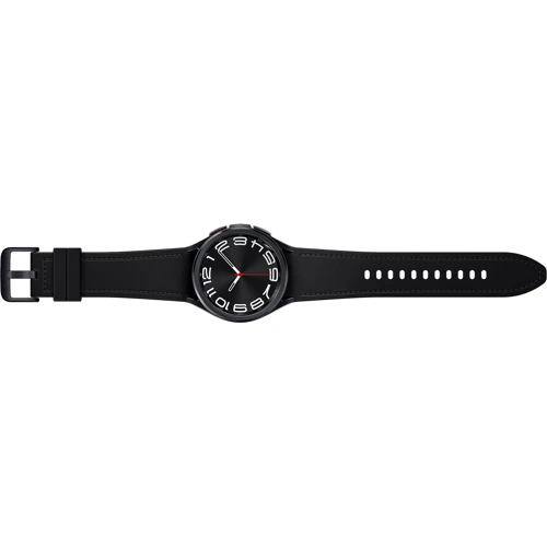 Смарт-годинник Samsung Galaxy Watch 6 Classic 43mm LTE Black with Hybrid Eco-Leather Black Band (SM-R955FZKA): Особливості Бесконтактная оплата, Барометр, Водонепроницаемые, Металлический корпус, Большой экран, С сапфировым стеклом, Динамик (громкая связь), Встроенный микрофон, Функция звонка, Возможность ответа на сообще