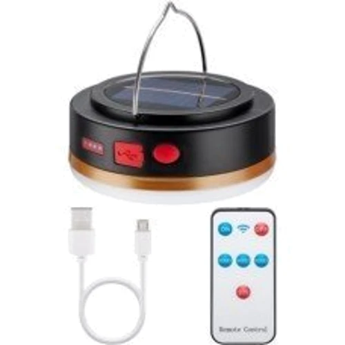 Фонарь туристический Goobay LED Solar Camping Lamp with IR Remote Control: Тип Фонарь-лампа