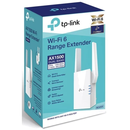 Усилитель Wi-Fi TP-Link RE605X: Тип внутренняя всенапраленная