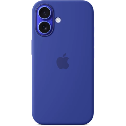 Чехол для iPhone Apple iPhone 16 Silicone Case with MagSafe - Ultramarine (MYY63ZM/A)