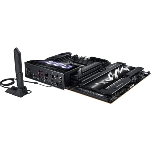 ASUS ROG CROSSHAIR X870E HERO UA: Дополнительно Радиатор на VRM, Адаптер Wi-Fi, Поддержка RAID, Поддержка UEFI