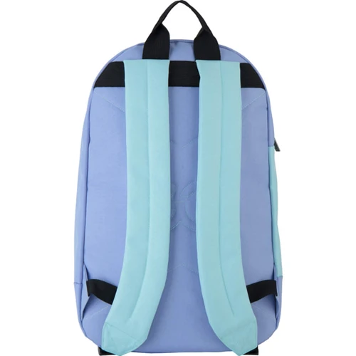 Рюкзак GoPack Сity 173-2 голубой, бирюзовый GO21-173L-2: Спинка Мягкая (без ребер жесткости)