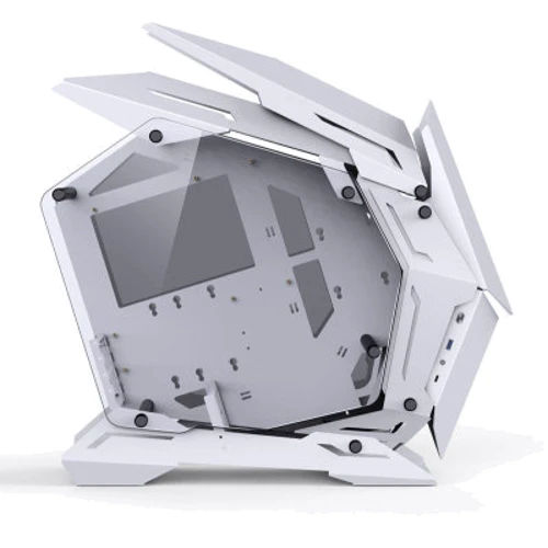 Корпус Jonsbo MOD-3 mini White: Материал передней панели сталь