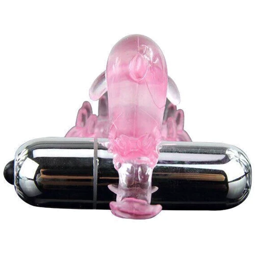 Виброкольцо Love Dolphig Ring Pink Дельфин