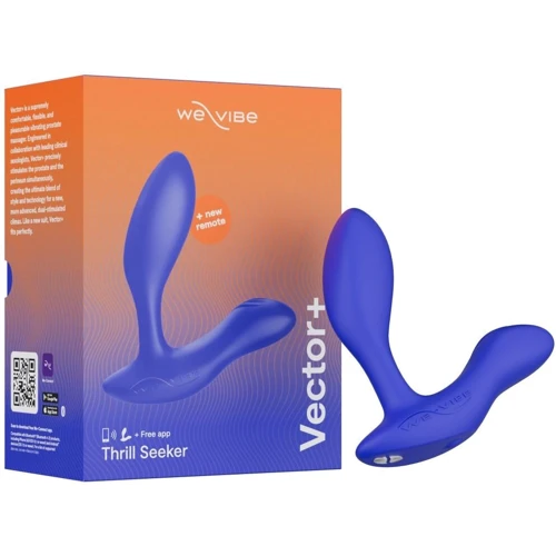 Смарт-вибромассажер простаты We-Vibe Vector+ Royal Blue