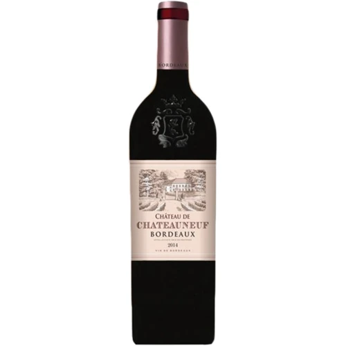 Вино Chateau De Chateauneuf AOP, красное сухое, 0.75л 13.5% (PRV3500610082832)