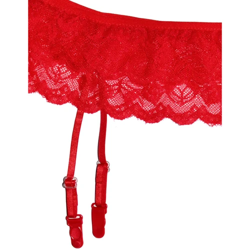 Пояс для чулок NDS 0071-3 Red ХS/S (11945)
