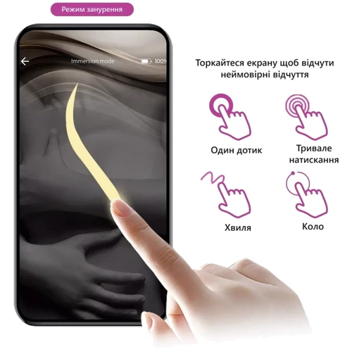 Смарт виброяйцо LYBAILE Pretty Love Abner 12 APP (BI-014362HP-1)