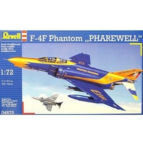 Revell (1:72) Многоцелевой истребитель F-4F Phantom "PHAREWELL" (04875): Производитель Revell
