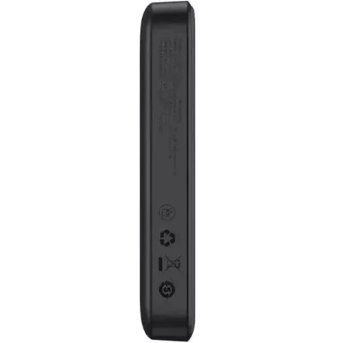 Внешний аккумулятор Baseus Power Bank 10000mAh Mini Magnetic Wireless 20W Black (PPCX070001): Выходное напряжение, В 12