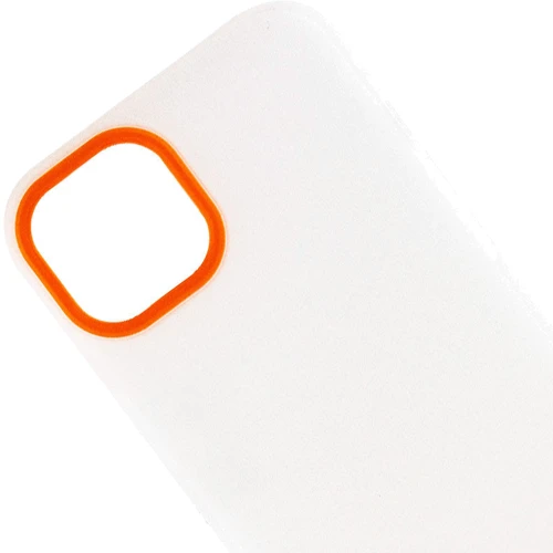 Чехол для iPhone Mobile Case TPU+PC Bichromatic Matte / Orange for iPhone 12 / 12 Pro: Материалы поликарбонат и полиуретан