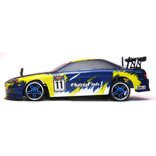 Радиоуправляемая модель Дрифт 1:10 Himoto DRIFT TC HI4123BL Brushless (синий): Тип двигателя Коллекторный, Электродвигатель