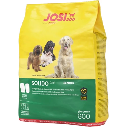Сухой корм Josera JosiDog Solido для собак пожилого возраста с мясом домашней птицы 0.9 кг: Тип Сухой корм