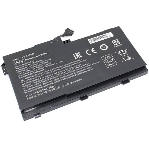 Батарея для ноутбука HP A106XL ZBook 17 G3 11.4V Black 8400mAh OEM
