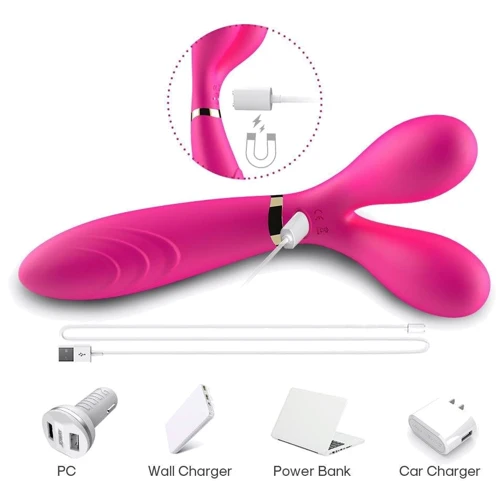 Вибратор BOSS Dual-head Massager Pink