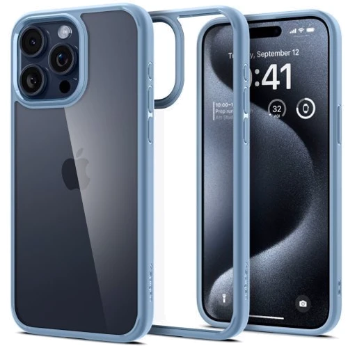 Чехол для iPhone Spigen Ultra Hybrid Sierra Blue (ACS06572) for iPhone 15 Pro Max