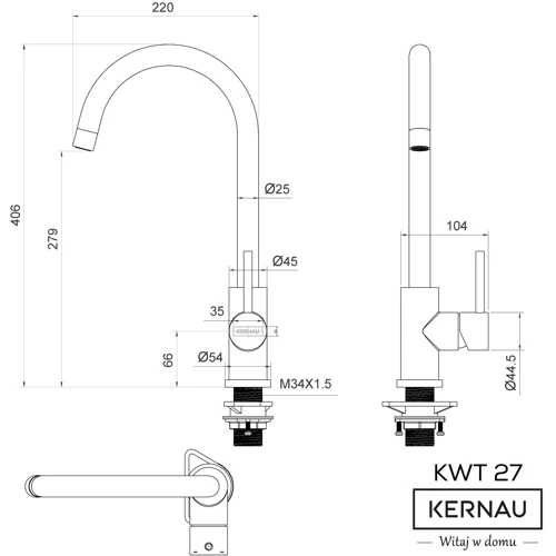 Kernau KWT 27 Gun Metal