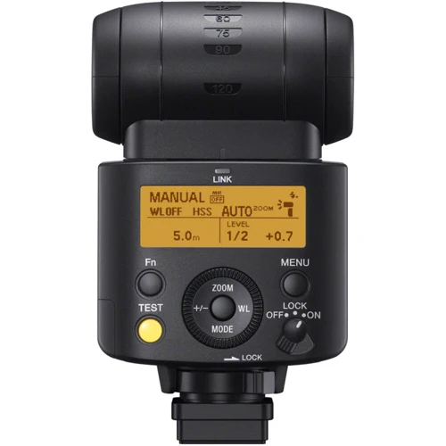 Фотоспалах Sony HVL-F46RM: Провідне число 45