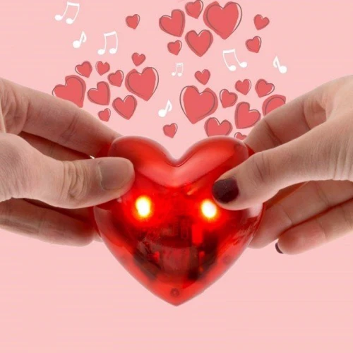 Сердечный звуковой модуль Kikkerland Kissing Love Tester (GG119-EU) фото 3