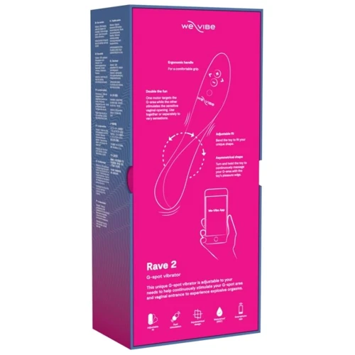 Вибратор We-Vibe Rave 2 Twisted Pleasure Pink