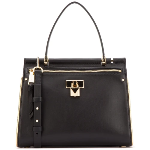 Женская сумка тоут Michael Kors Jasmine черная (30H8GI2S2L039)