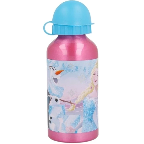Дитяча пляшка для води Stor Disney - Frozen Iridescent Aqua Aluminium Bottle 400 ml (Stor-17934): Тип Бутылка