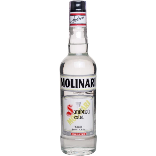 Лікер Sambuca Molinari Extra 0.5л 40% (PLK8002095204051)