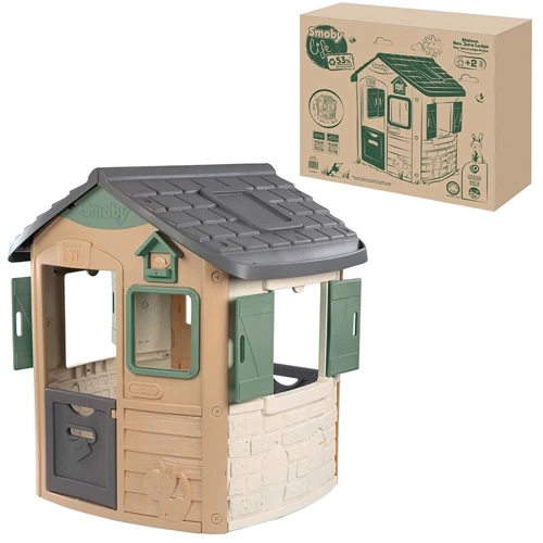 Игровой домик лесника Smoby Toys Green Нео со ставнями (810503)