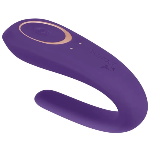 Satisfyer Partner - Вибратор для пар, 9х3 см (фиолетовый)