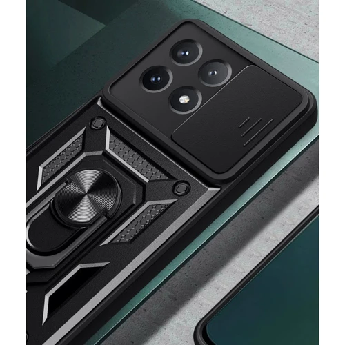 Чехол для телефонов BeCover Military Black for Xiaomi Poco X6 Pro (711157): Цвет черный