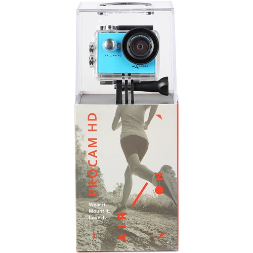 Экшн камера AirOn ProCam Blue: Дисплей есть