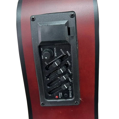 Електроакустична тревел гітара Alfabeto TravelerEQ (3 Tone Sunburst) + чохол: Розмір Повнорозмірна