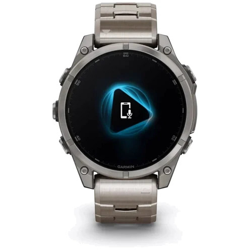 Смарт-часы Garmin Fenix 8 AMOLED 47mm Sapphire Titanium with Vented Titanium Bracelet (010-02904-40) фото 10
