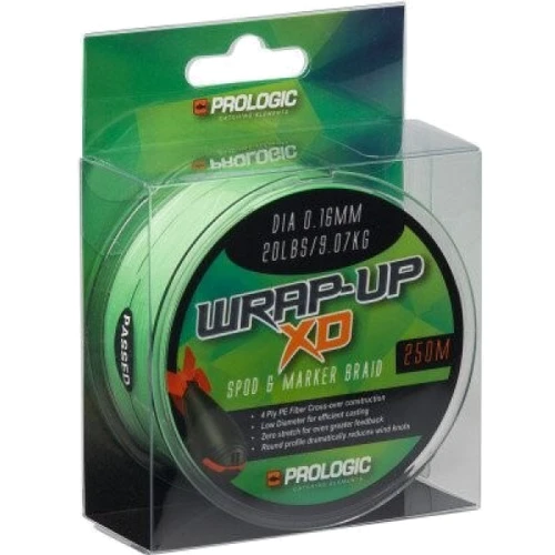 Шнур Prologic Wrap-Up XD Spod & Marker Braid Extra Distance 0.16mm 20lbs/9.07kg 250m
