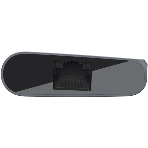 Адаптер Belkin Adapter USB-C to USB-C+RJ45+SD+HDMI+2xUSB Space Grey (F4U092BTSGY): Додаткові роз'єми USB OTG, HDMI, SD+TF Card, Ethernet, USB-C
