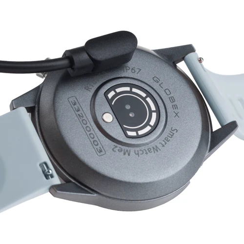 Смарт-часы Globex Smart Watch Me2 Gray: Материал ремешка Силикон