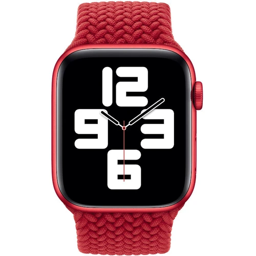 Аксесуар для Watch Apple Braided Solo Loop (PRODUCT) RED Size 5 (MY8X2) for Apple Watch 42 / 44mm: Виробник Apple