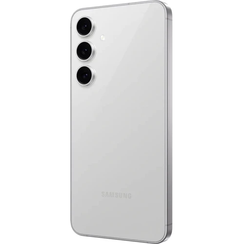 Смартфон Samsung Galaxy S24 FE 8/256Gb Gray S721B: Камера Тройная 50 МП (f/1.8) + 12 МП (f/2.2) + 8 МП (f/2.4) / LED вспышка / HDR / Панорама / Фронтальная 10 МП (f/2.4)