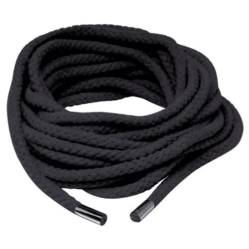 Веревка Fetish Fantasy Japanese Silk Rope, 10 м, черный