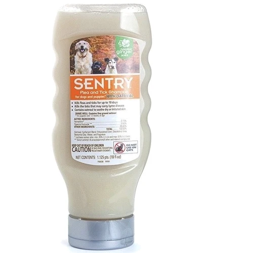 Шампунь Sentry Oatmeal Shampoo від бліх та кліщів для собак 45 мл (57622)