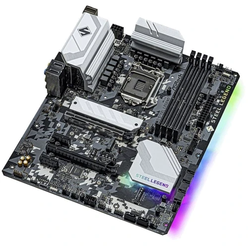 ASRock B560 Steel Legend ATX 4xDDR4 4800, 2xM2, HDMI,DisplayPort: Разъемы на плате PCI Express x1, SATA 3.0, M.2