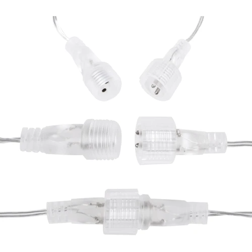 Гирлянда бахрома уличная (наружная) Springos 2 м 138 LED CL4017 Mix фото 9