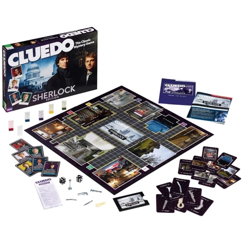 Настольная игра Cluedo - Sherlock Game: Возраст от 8-ми лет