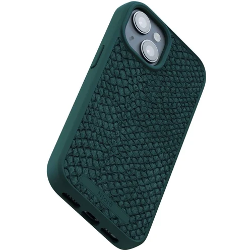 Чехол для iPhone Njord Salmon Leather MagSafe Case Dark Green (NA54SL02) for iPhone 15 Pro Max фото 7