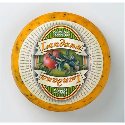 Сыр Landana Olives & Tomato (DLR5319): Вес нетто 100 г