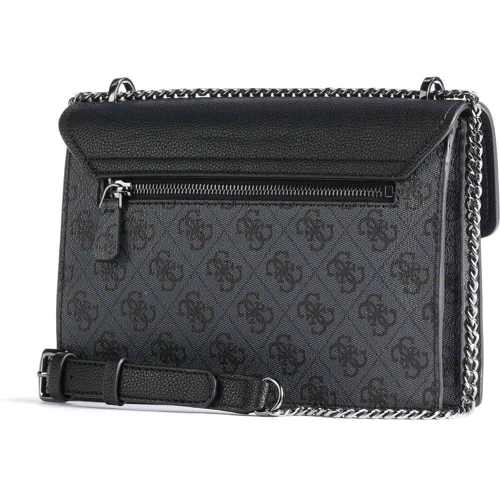 Жіноча сумка-сетчел Guess Valy Convertible Xbody Flap темно-сіра (HWSM7873210-COA): Стать жіночий