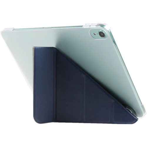 Аксесуар для iPad SwitchEasy Origami-Protective Case with Folding Cover and Stand Midnight Blue (GS-109-151-223-63) for iPad Air 2020: Матеріал шкіра