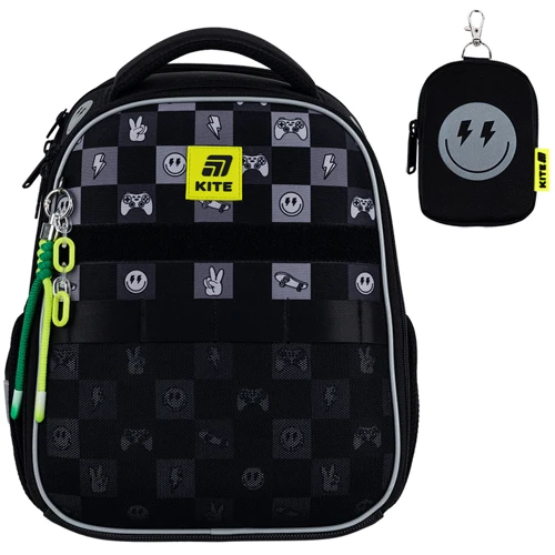 Рюкзак Kite K25-555S-5 Education 555 Game On: Корпус рюкзака Каркасный